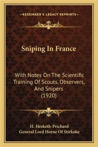 Sniping In France