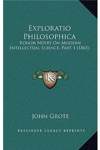 Exploratio Philosophica