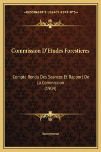 Commission D'Etudes Forestieres