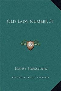 Old Lady Number 31