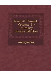 Recueil Penant, Volume 3