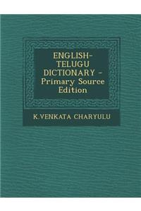 English-Telugu Dictionary