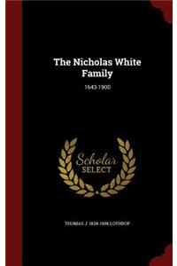 The Nicholas White Family