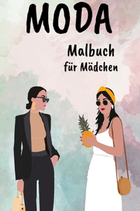 Mode Malbuch für Mädchen Mode