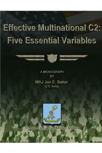 Effective Multinational C2