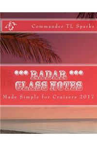 Radar Class Notes