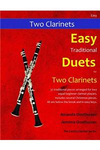 Easy Traditional Duets for Two Clarinets
