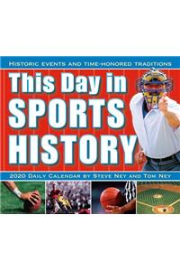 2020 This Day in Sports History Boxed Daily Calendar