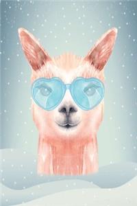 Llama Blue Light Blocking Glasses Journal
