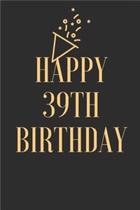happy 39th birthday wishes