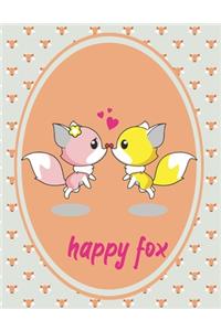 Notebook happy fox