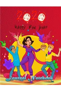 Happy New Year 2020 Journal Notebook