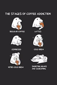 Coffee Addict Notebook - Barista Journal Planner