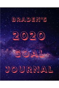 Braden's 2020 Goal Book