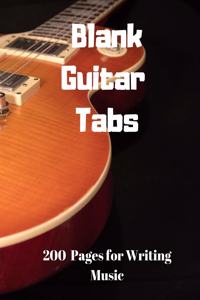 Blank Guitar Tabs