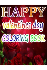 Happy Valentine Day Coloring Book