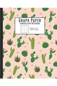 Graph Paper Composition Notebook