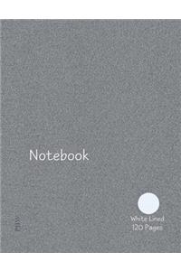 White Lined Notebook