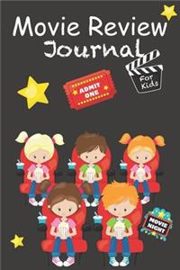 Movie Review Journal For Kids