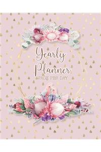 Yearly planner - Page per day
