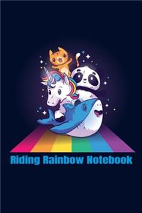 Riding Rainbow Notebook