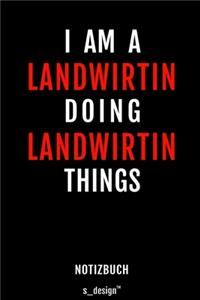 Notizbuch für Landwirte / Landwirt / Landwirtin