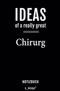 Notizbuch für Chirurgen / Chirurg / Chirurgin