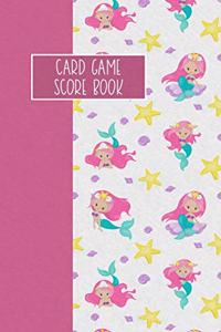 Card Game Score Book