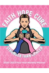 Thyroid Cancer Planner 2020-2023 Four Year Monthly Planner