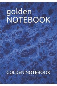 golden NOTEBOOK