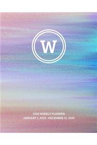 2020 Weeky Planner