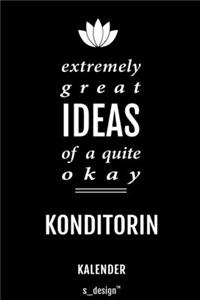 Kalender für Konditoren / Konditorin