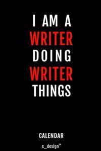 Calendar for Writers / Writer