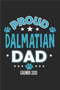 Proud Dalmatian Dad Calendar 2020