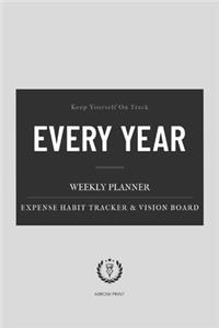 Every Year Weekly Planner
