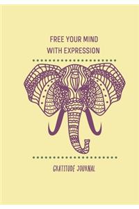 Free Your Mind with Expression, Gratitude Journal.