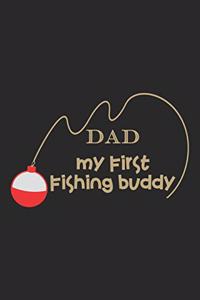 Dad my first fishing buddy