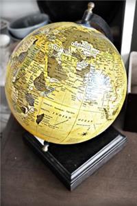 Vintage Globe of the World Journal