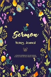 Sermon Notes Journal