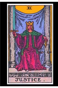 Justice Tarot Card Visionary Journal
