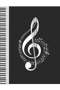 Treble Clef Blank Sheet Music