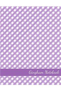 Gingham Notebook