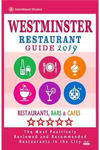 Westminster Restaurant Guide 2019
