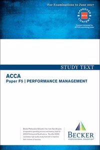 ACCA Approved - F5 Performance Management