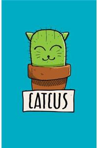 Standard (5.5 X 8.5 Inches) - 100 Pages Sheet Music Notebook, Story Paper Journal, Inspirational Journals to Write in School Exercise Book (Cactus)