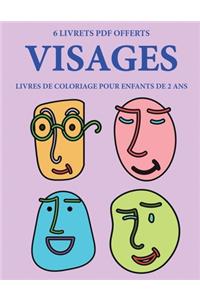Livres de coloriage pour enfants de 2 ans (Visages)