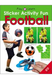 Sticker Activity Fun Football