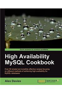 High Availability MySQL Cookbook