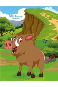 Wild Boars Coloring Book 1