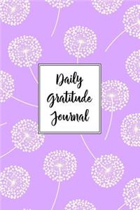 Gratitude Journal Dandelions Pattern 8